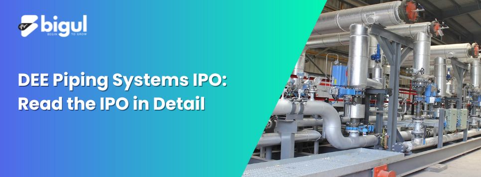 DEE Piping Systems IPO